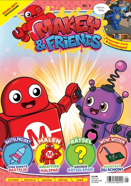 «Makey & Friends» moet ouders en kinderen aanspreken om een kans te maken.