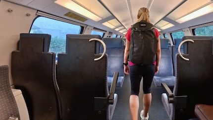 Statt beim Wandern trage ich den Ranchero lieber beim Pendeln.