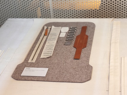 Helemaal zonder plastic en kunststof: de weinige onderdelen kunnen eenvoudig uit de tassen worden gehaald.