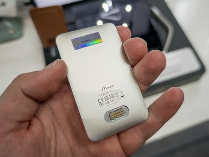 Tiny SSD with a new connection.