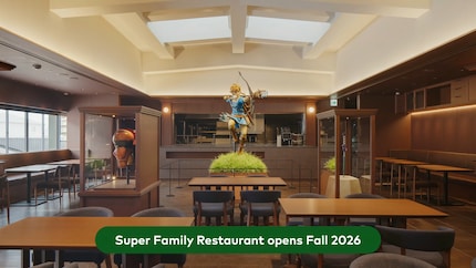 I want to go there and eat with Link.