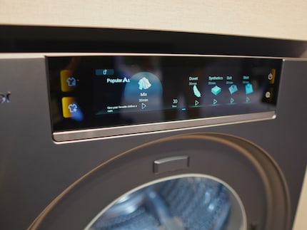 Der grosse Touchscreen ist gut bedienbar. 