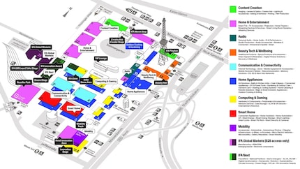Wimmelbild: Finde den Eingang zur Halle 9.