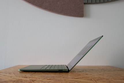Der maximale Öffnungswinkel des Surface Laptops.