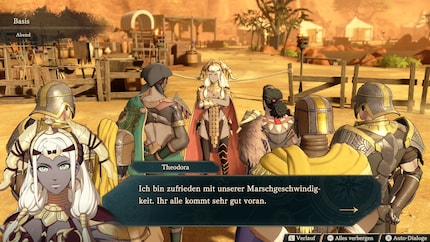 Im Kriegsstrang eskaliert die Geschichte.