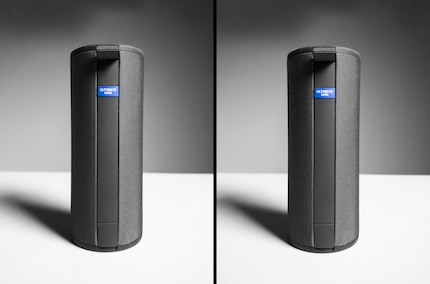 Twee RAW-beelden van de iPhone 18 Pro bij zwak licht – links met ƒ/1,48, rechts met ƒ/1,78.