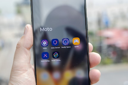 Die meisten Apps von Motorola könnten auch Menüpunkte in den Einstellungen sein.