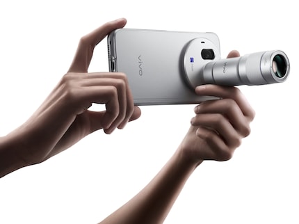 Sogar für sein Falt-Smartphone bietet Vivo einen Telekonverter an.