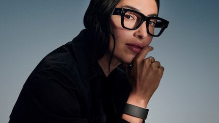 Zur Display-Brille gehört das «Meta Neural Band» am Handgelenk.