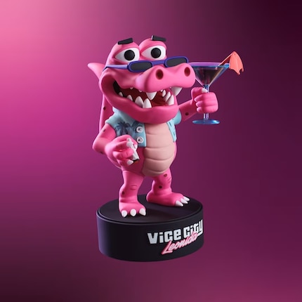 Macca, the alligator, is one of the new mascots.