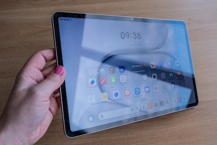 Das Display spiegelt ganz schön heftig
