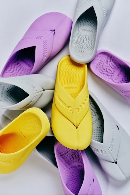 Der Top Toe Mule von Havaianas und Zellerfeld.