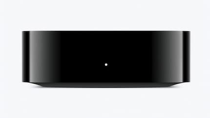 Äusserlich bleibt alles beim Alten. Im Inneren des neuen Apple TV 4K sorgt der A19-Chip für bis zu 50 Prozent mehr Prozessorleistung und doppelt so viel Grafikpower.