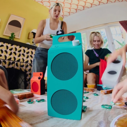 De Speaker M ziet eruit als een melkpak
