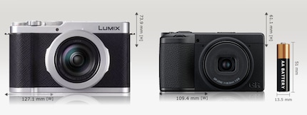 Geht so mit kompakt: Die Ricoh GR IV ist deutlich kleiner.