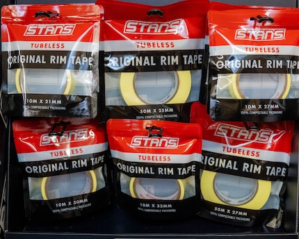 Ohne entsprechendes Felgenband kein Tubeless-Reifen.