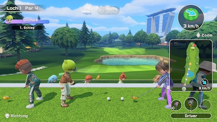 Auch eine Partie KO-Golf dauert relativ lange.