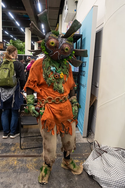 Horror-Kid-cosplay op de Polaris.