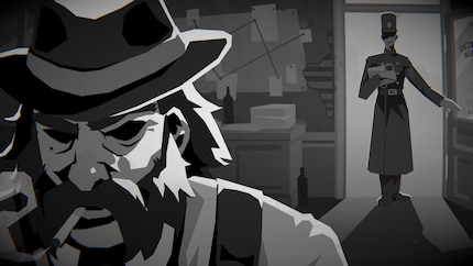 Der düstere Comicstil verleiht «Dupery» eine stimmige Noir-Atmosphäre.