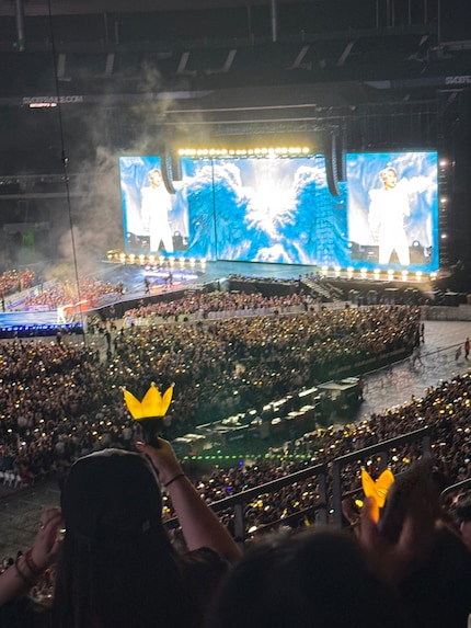 «Big Bang» haben auf ihrer Welttournee alte und neue Songs gespielt, die ich teilweise noch von «Just Dance» kenne.