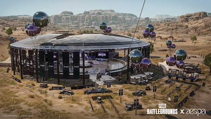 Ganze Arenen wurden in «Playerunknown’s Battlegrounds» im Stil von «Aespa» gestaltet.