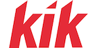 Logo del marchio Kik