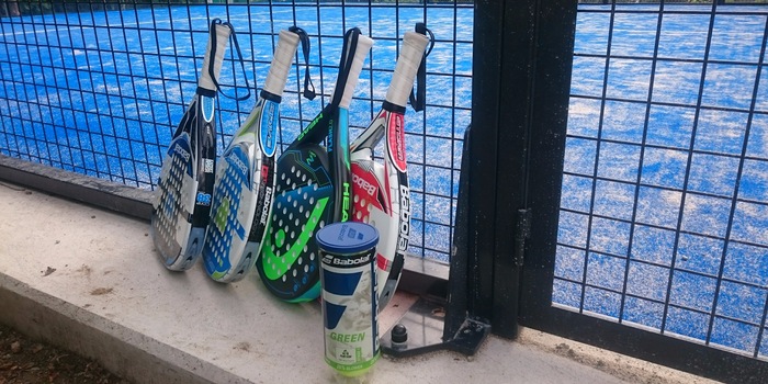 Paddle rackets are shorter than tennis rackets and are not strung.