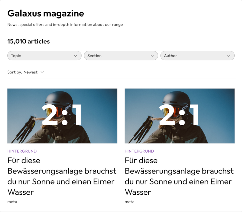 magazine