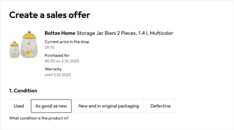 resale