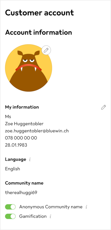 account