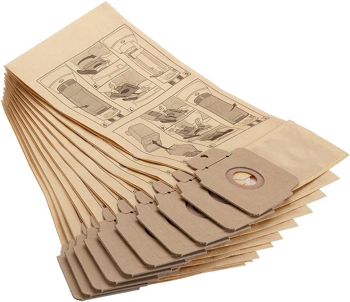 Filter Vac Bags - 10Pk for CV Vacuums