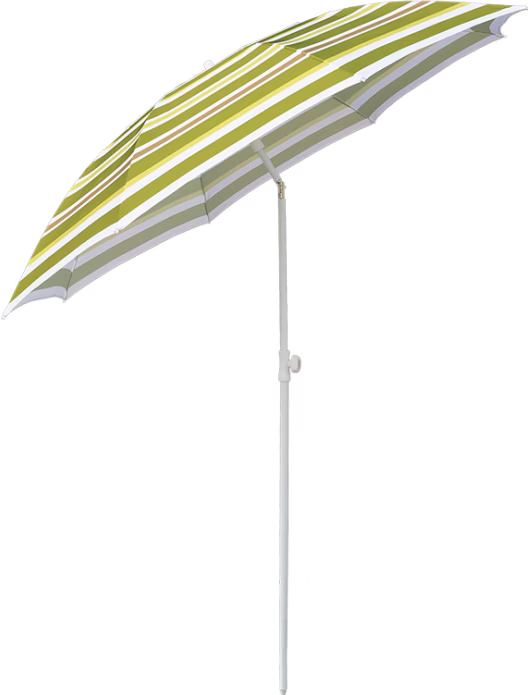Gestreifter Sonnenschirm