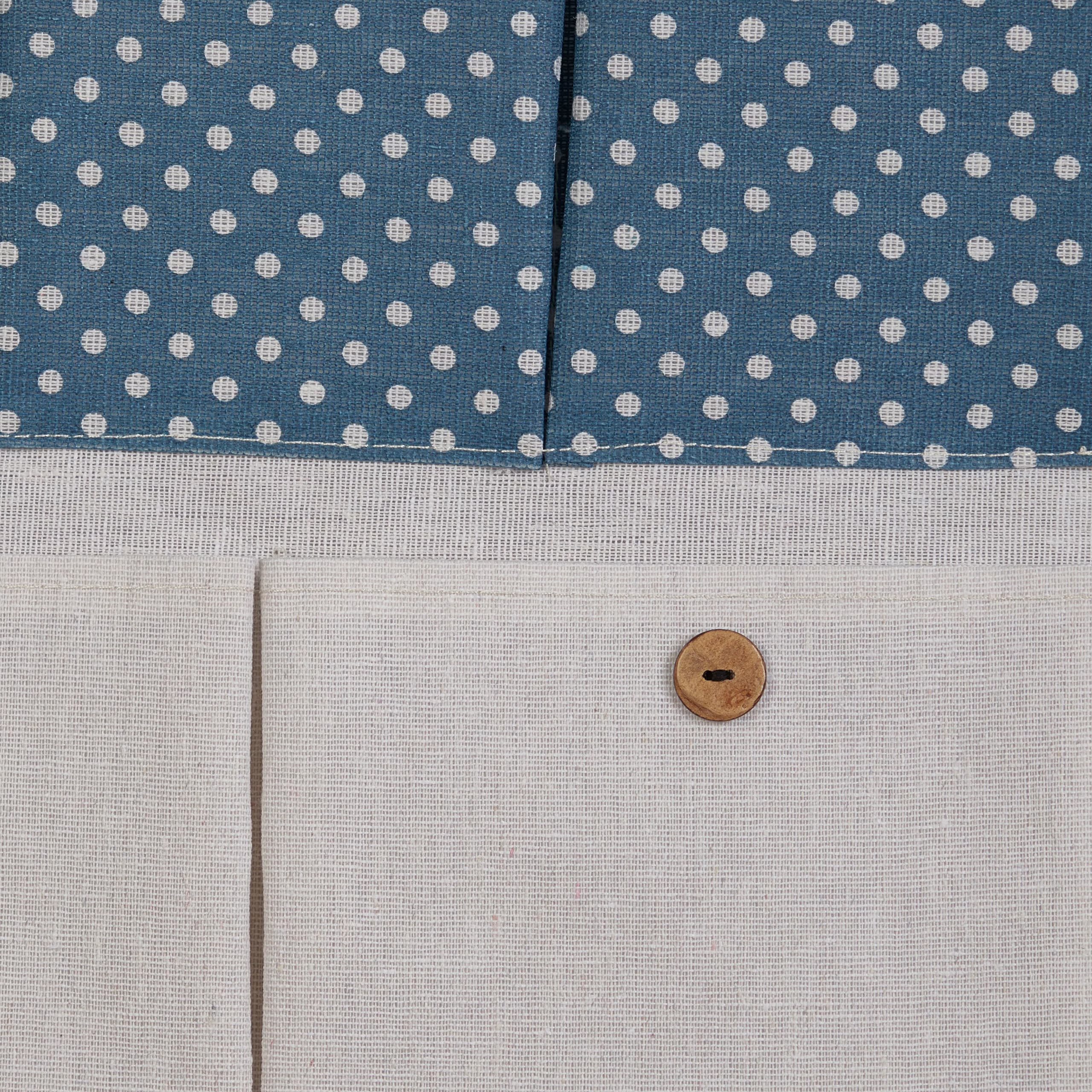 Relaxdays Hängeorganizer Aus Baumwolle - 7 Fächer Mit 2 Haken Für Bad, Flur & Büro