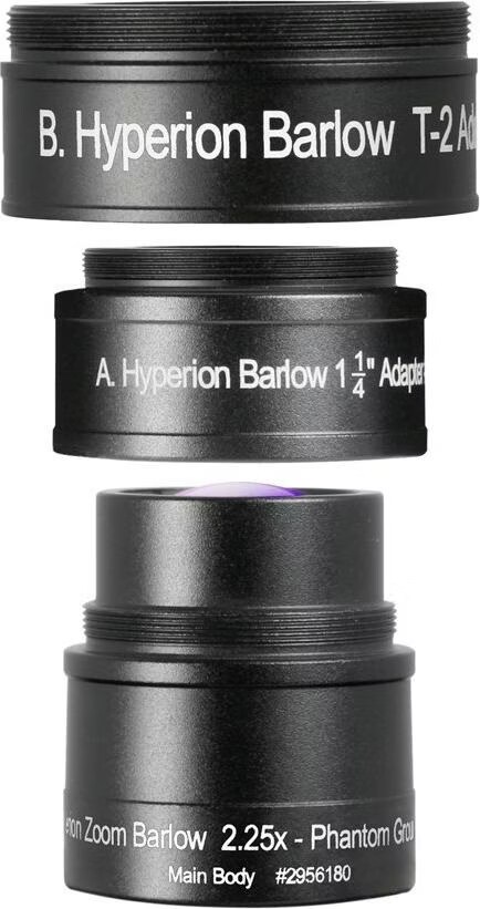 Hyperion Zoom Barlow 2.25x