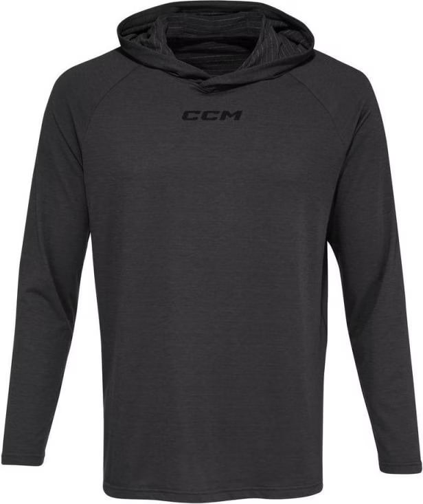 Langarm Premium Trainingshoodie (Dunkelblau, M)