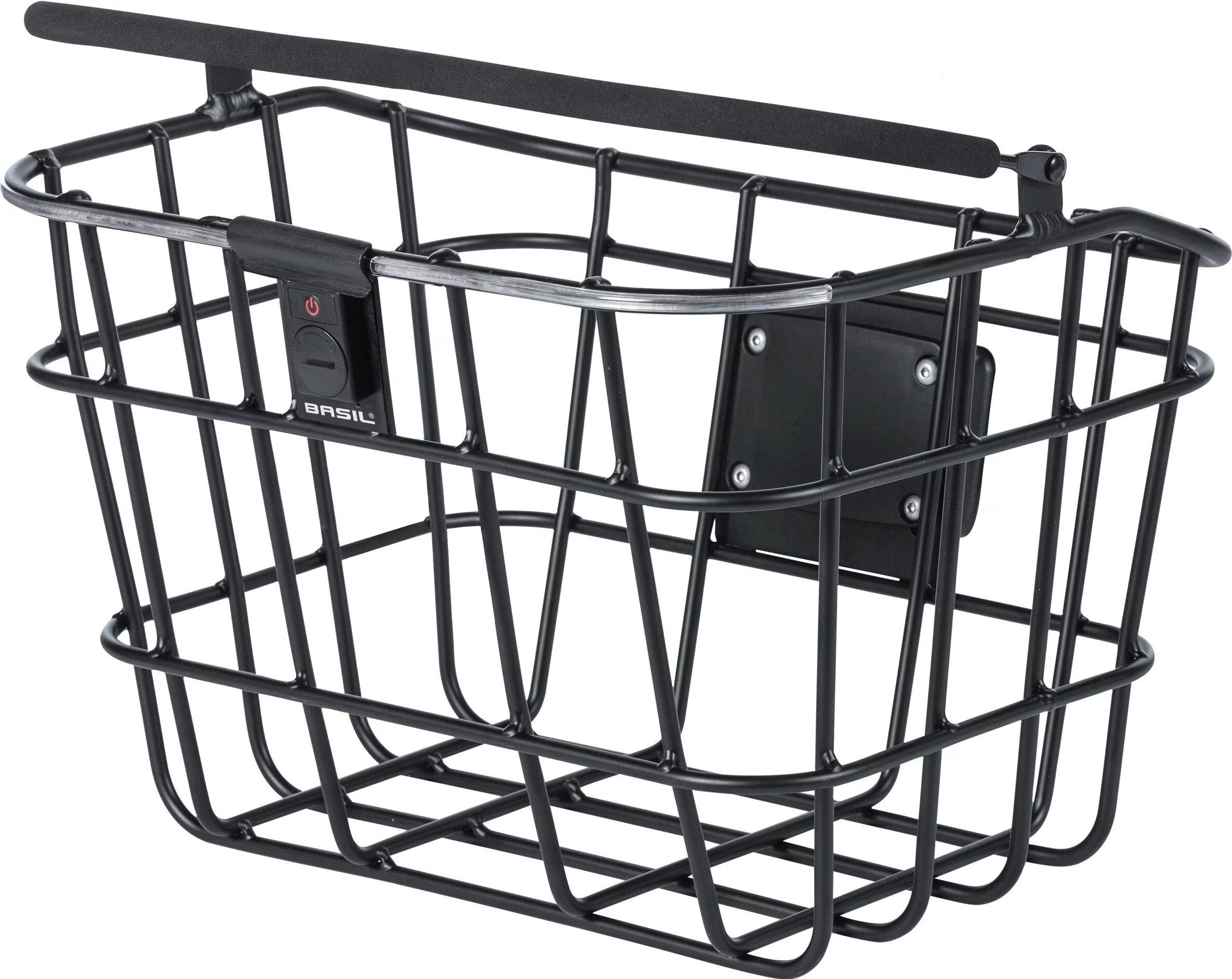 Bre Alu VR-Designkorb inklusive BasEasy/Klickfix Adapterplatte und Nordlicht