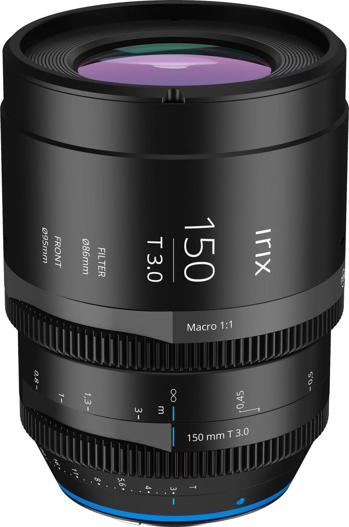 Festbrennweite 150 mm T3.0 Macro Cine (metrisch)