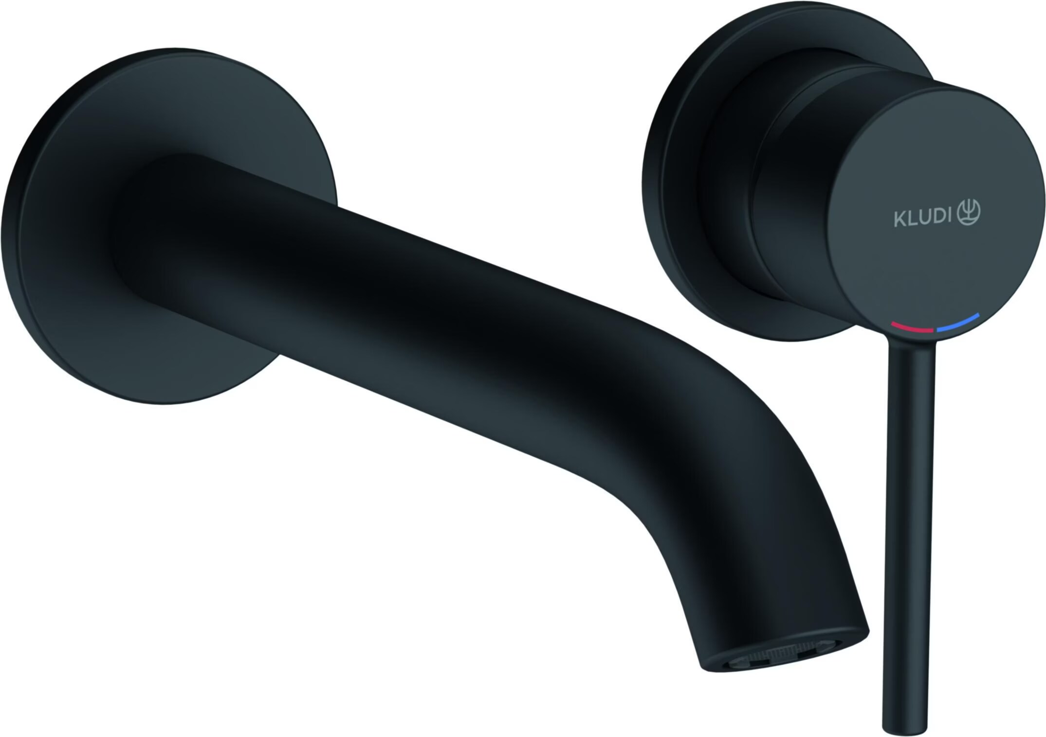 BOZZ Zweiloch Waschtischarmatur, Auslauf 23 cm