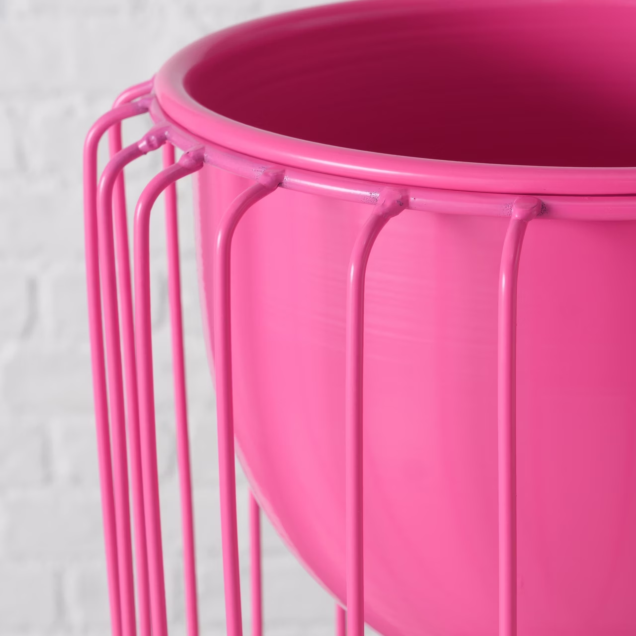 Boltze Nordika Vaso In Vetro Laccato Nero Opaco 30 Cm - Design Moderno Per Decorazione Casa - 4