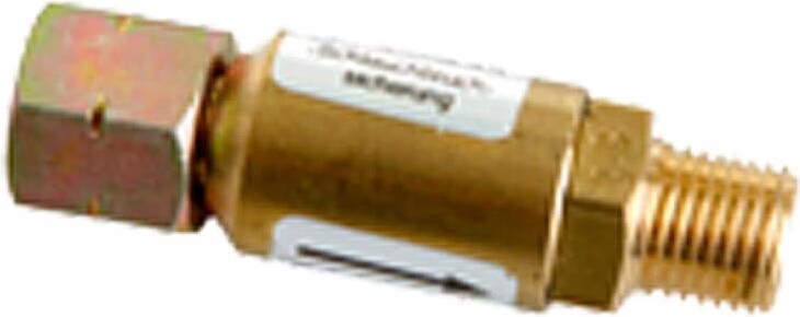 Schlauchbruchsicherung für den gewerblichen Einsatz 50mbar