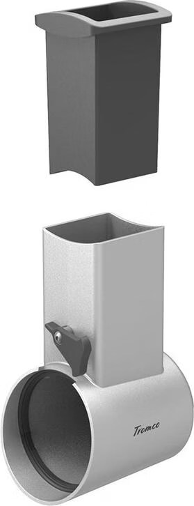 Raffelvorsatz Gehäuse-Set mit Stopfer