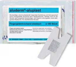 aluderm aluplast Fingergelenkpflaster elastisch 4x7.2cm, einzeln, 100 Stk.