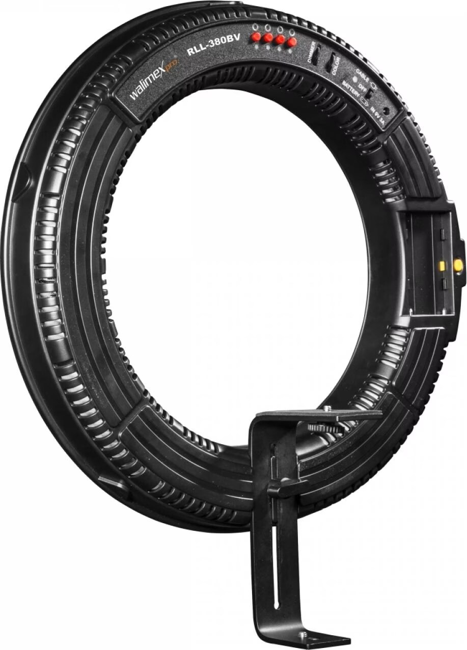 walimex pro LED Sirius 160 Bi Color Set met statief en afstandsbediening, paneellamp, studiolamp, 65 watt, 6000 lumen
