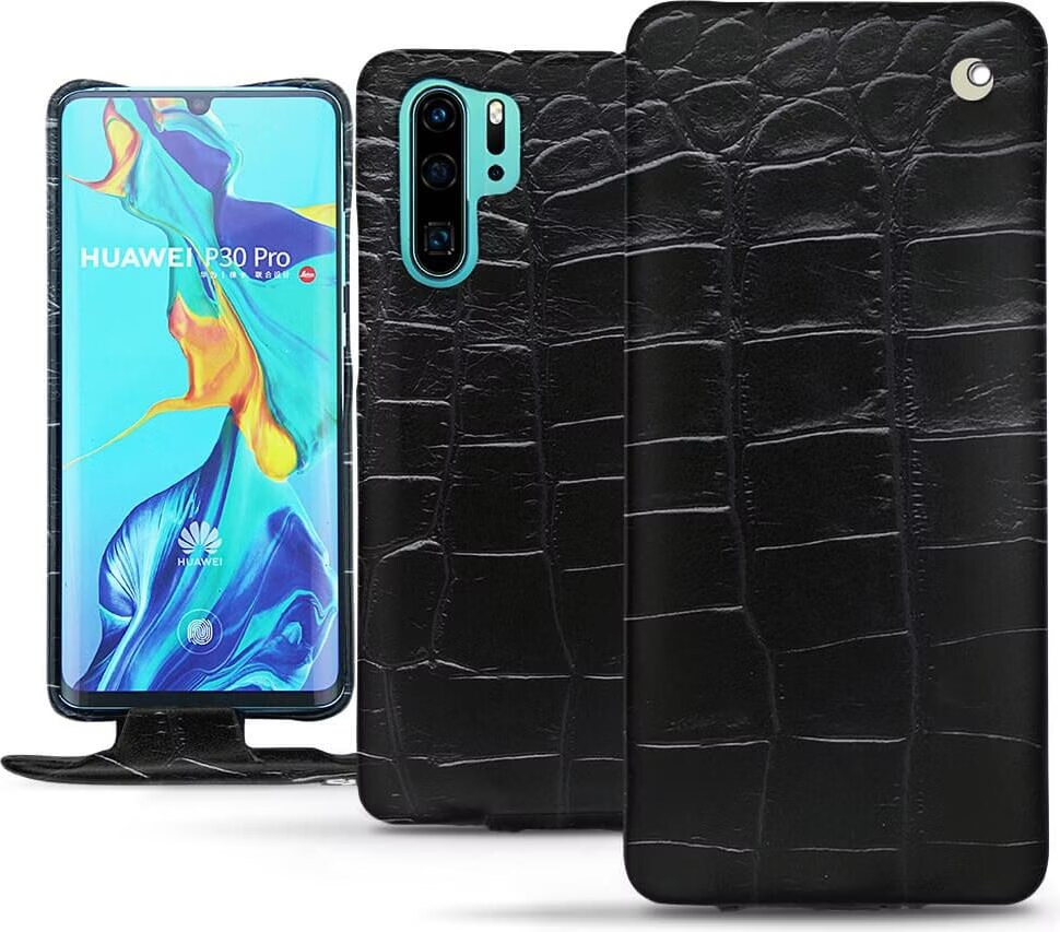 Lederschutzhülle vertikal