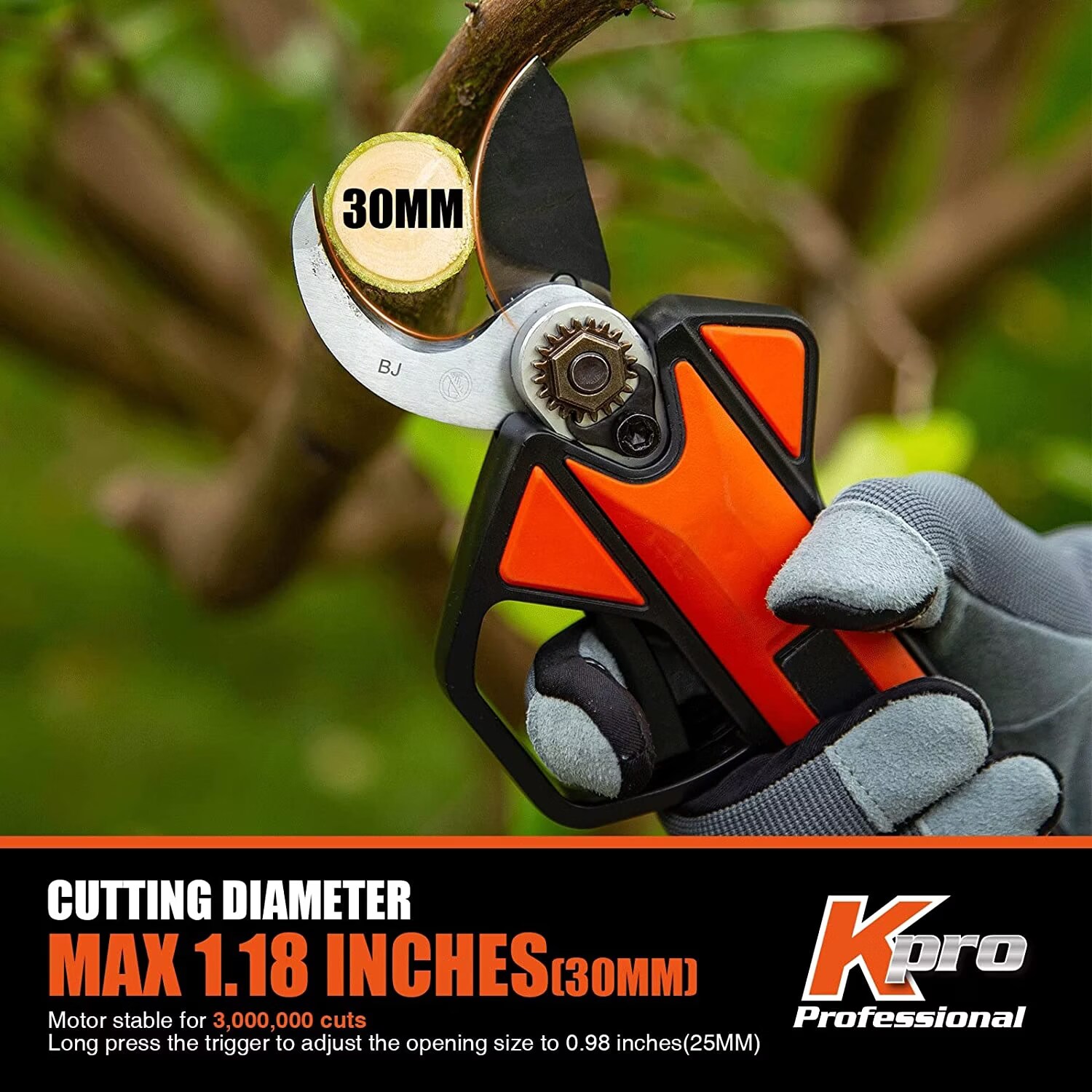 Kebtek Electric pruning shears buy at Galaxus
