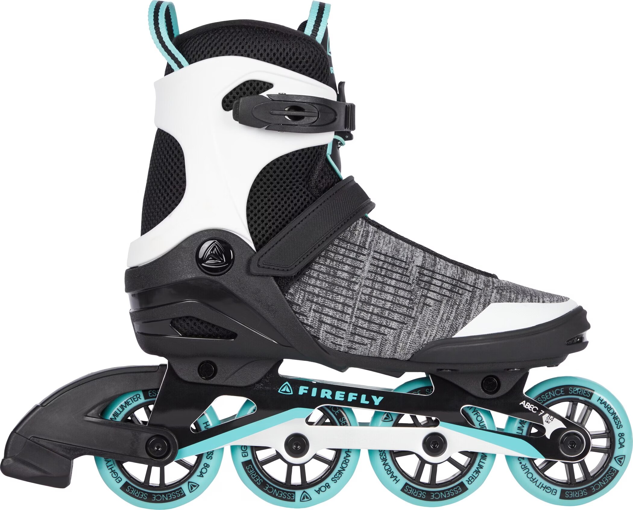 350 W84 Damen Inlineskate (Grösse: 41.0, 900 white/greydark/turquoise)