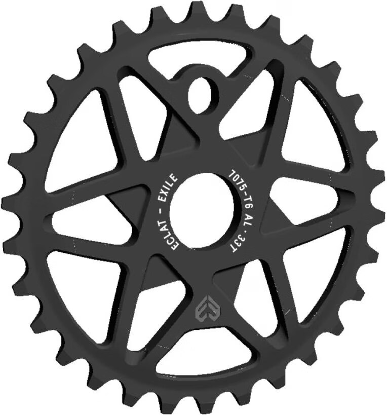 EXILE sprocket, 28t, bolt drive, black