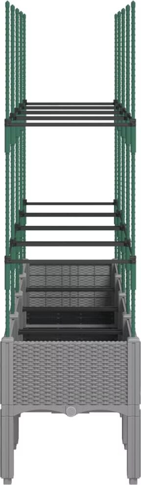 Pflanzkübel mit Rankgitter PP