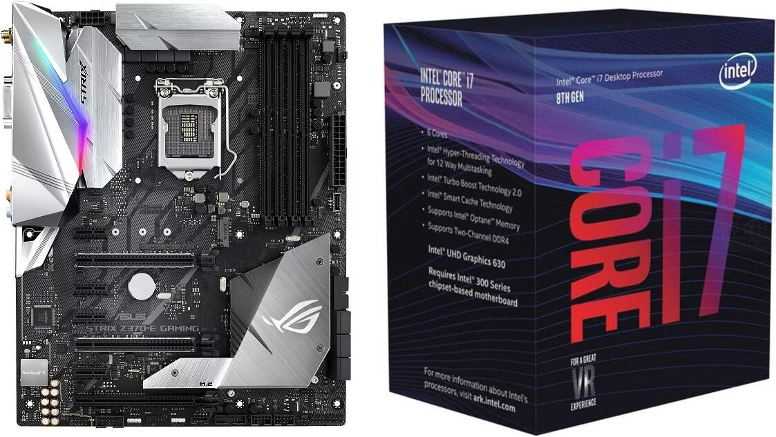 ASUS ROG STRIX Z370-F GAMING+i7 8700k ASUS ROG STRIX Z370-F