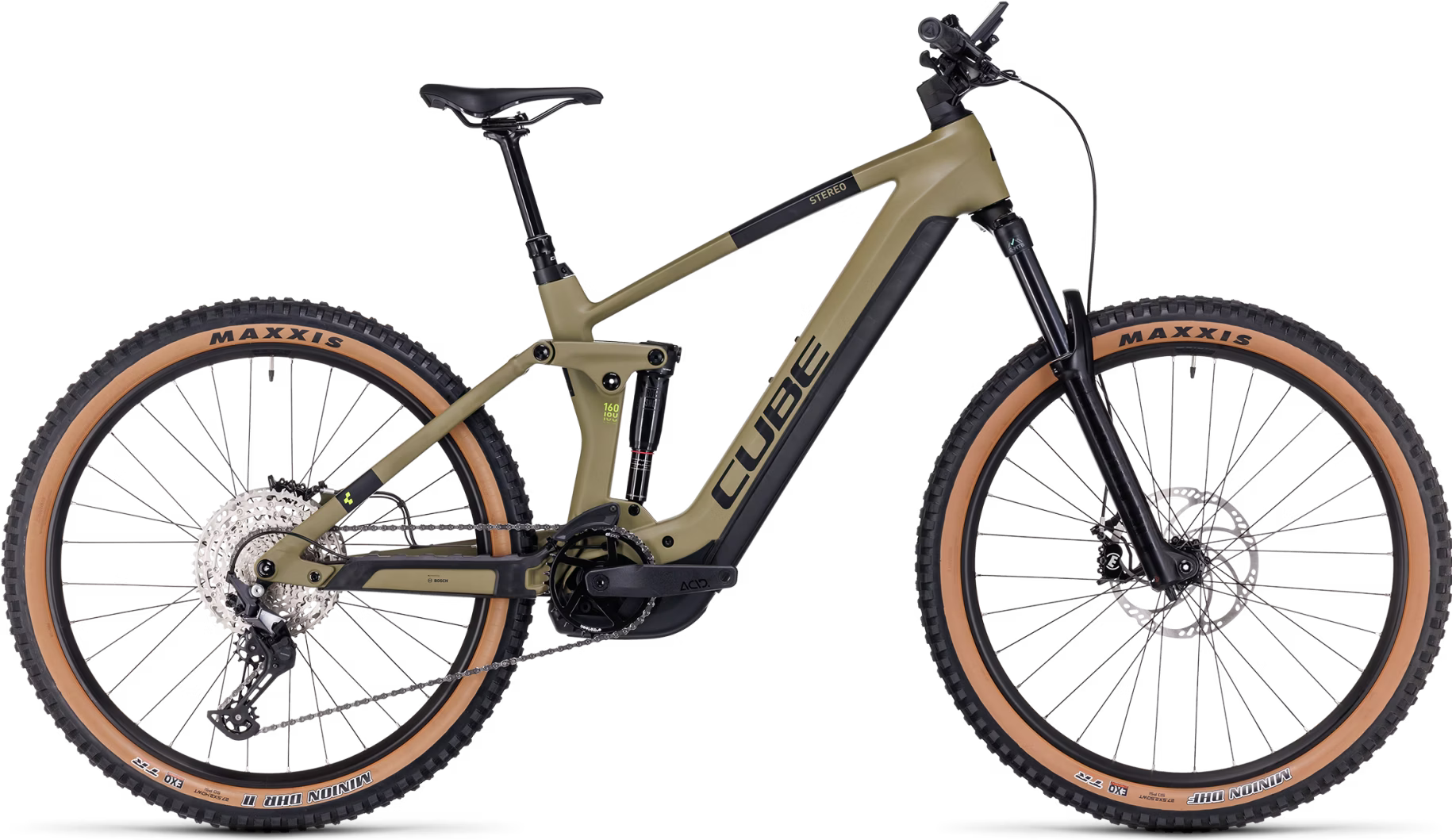 Cube Bike Cube Stereo Hybrid 160 HPC Race 750 27.5 olive & Galaxus